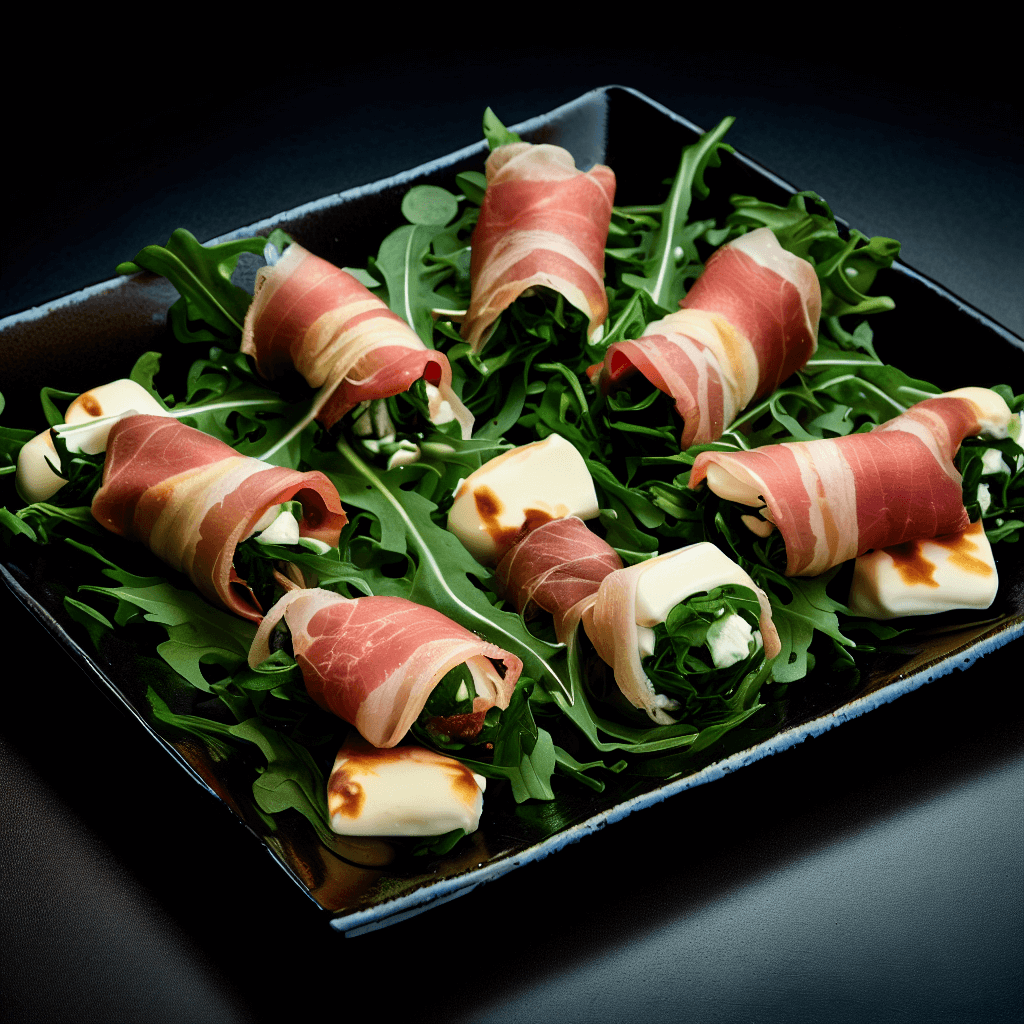 Cherry and Prosciutto Rolls