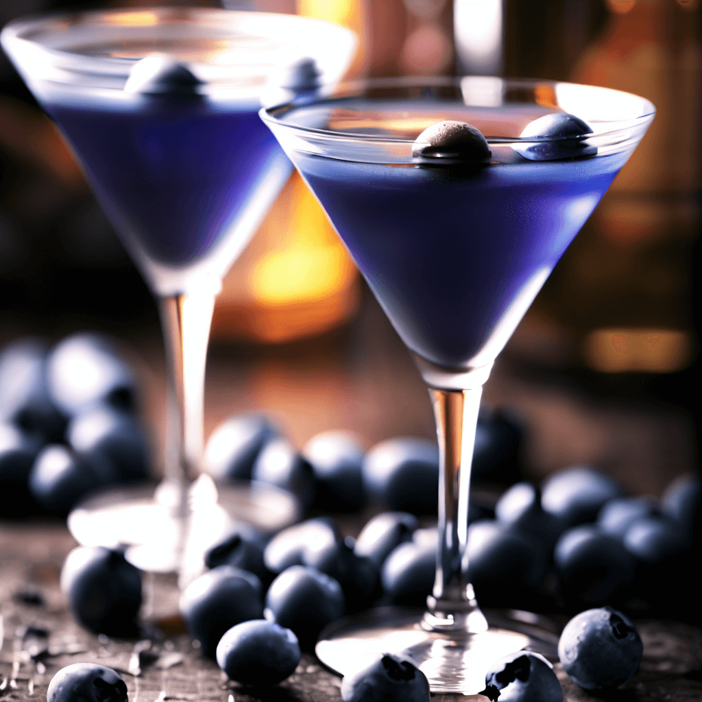 Martini aux Myrtilles
